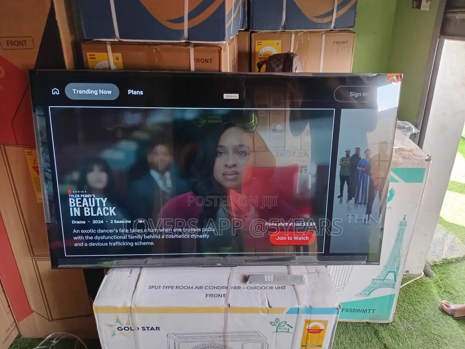 Witness Vibrant Colors and Sharp Details on TCL 55inches Smart” Tv