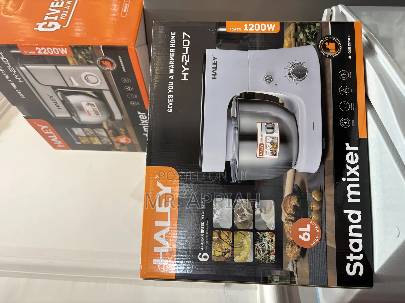 Quality Yet Affordable Haley-Hy-2407 Stand Mixer(1200watt) 