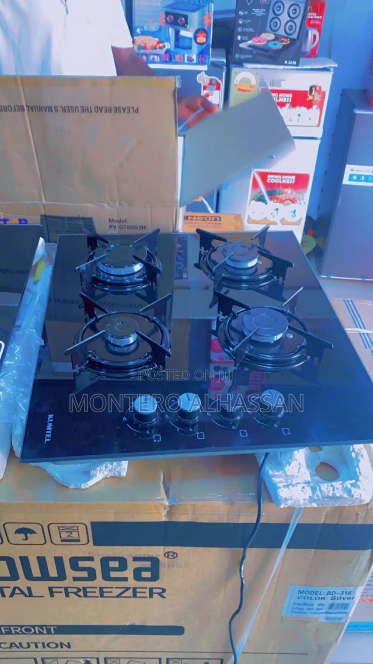 Cabinet Stove 60*60 Fully Gas