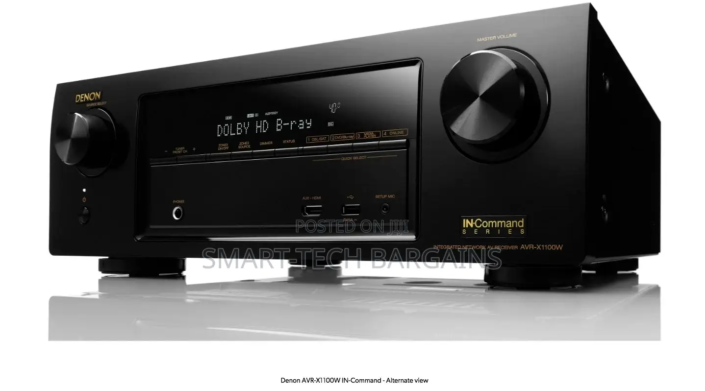 Denon Avr-X1100w in-Command | 7.2-Ch | Wi-Fi | Bluetooth | Airplay 2 |