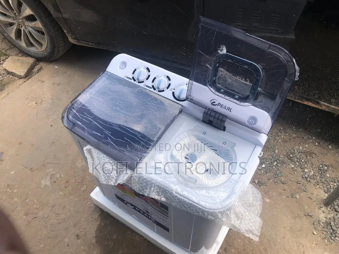 Pearl 7kg Semi-Automatic Washing Machine Fast Efficient Cleaning