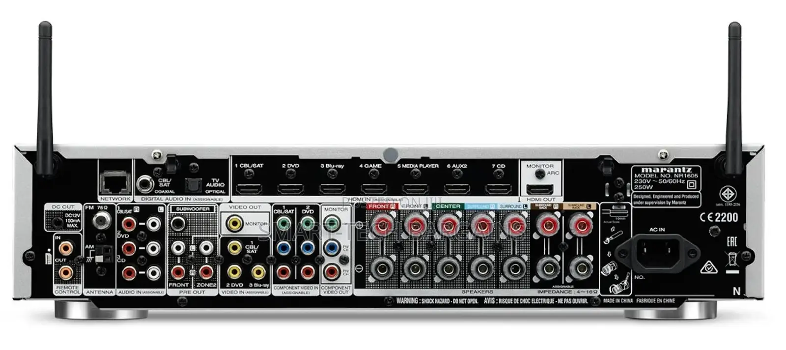 Marantz Nr1605 | 7.2 Chl. | Wifi | Bluetooth | Airplay