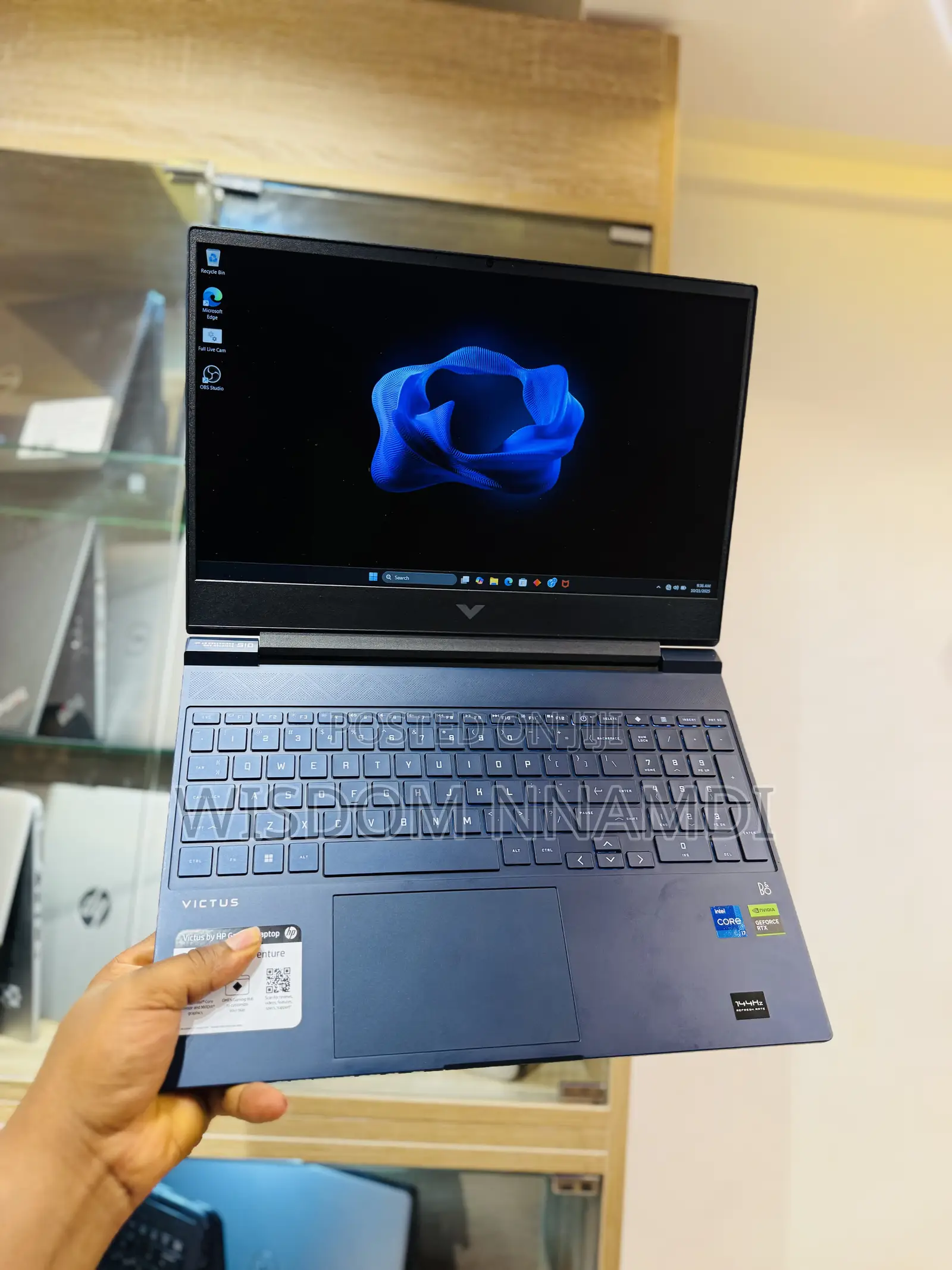 New Laptop HP Victus 15 16GB Intel Core i7 SSD 512GB