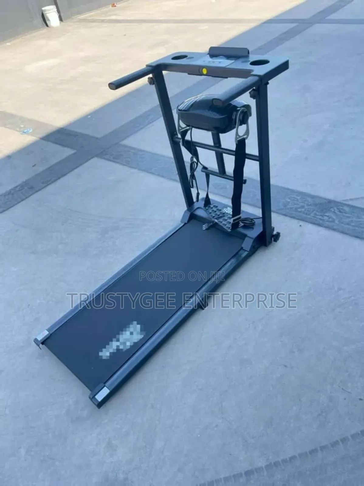 Pull Screen Treadmill With Massager