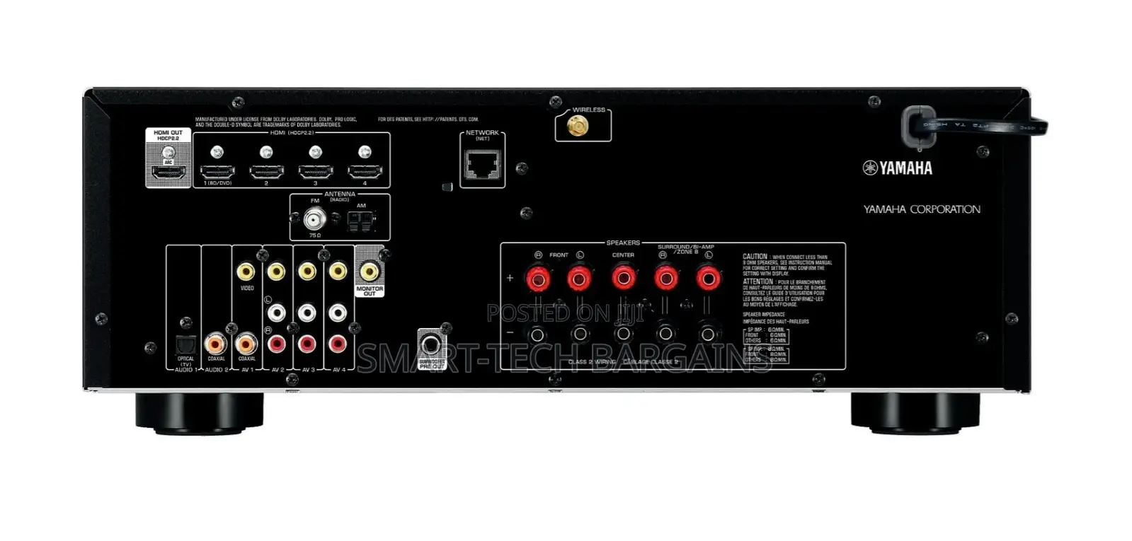 Yamaha Rx-v481 7.2-ch |Wi-fi | Bt | Atmos | Dts:X | Musiccast | | -