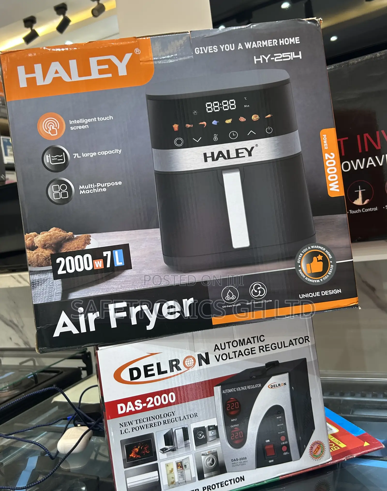 Durable and Affordable ___ Haley 2000 Watts Hy-2514 Air Fryer