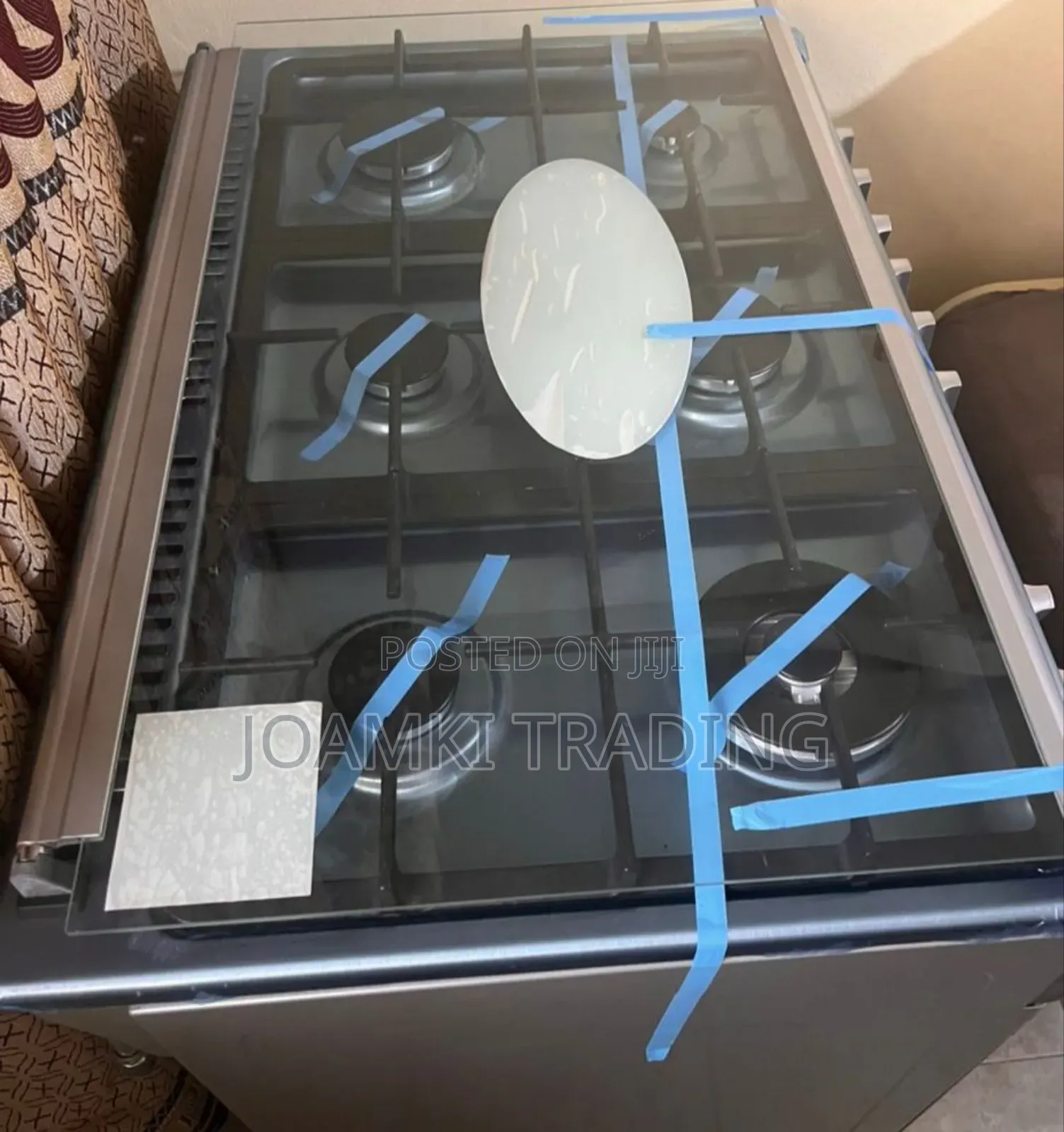 6 Gas Burners, Electric Oven
