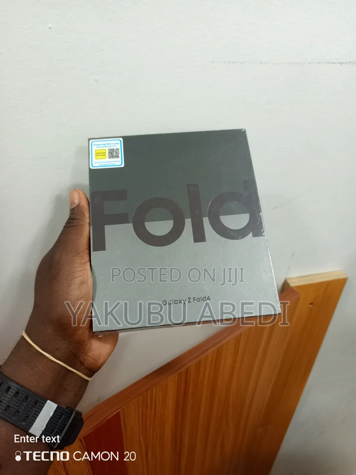 New Samsung Galaxy Z Fold4 256 GB Black