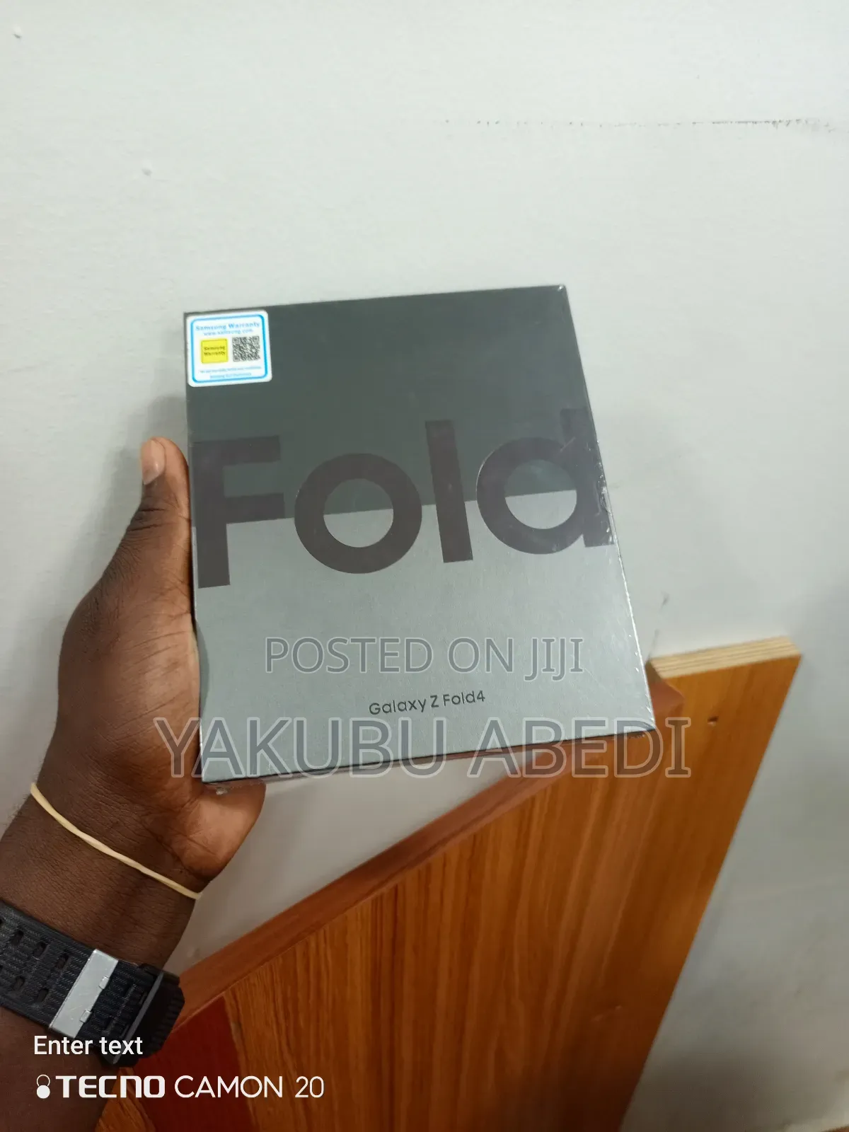 New Samsung Galaxy Z Fold4 256 GB Black