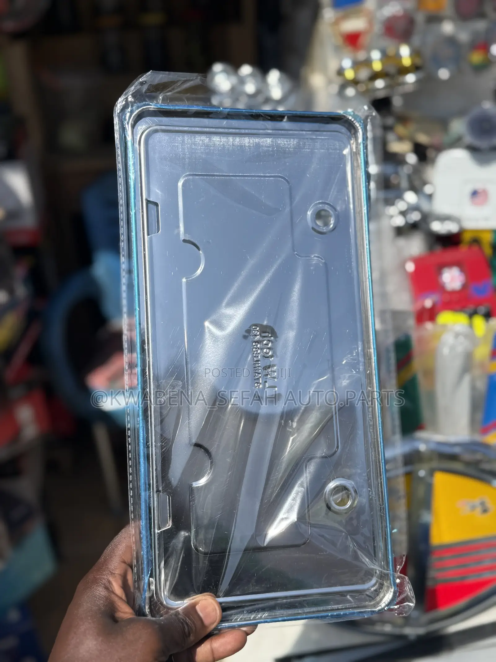 Original Brand New Number Plate Guard Available For All Cars
