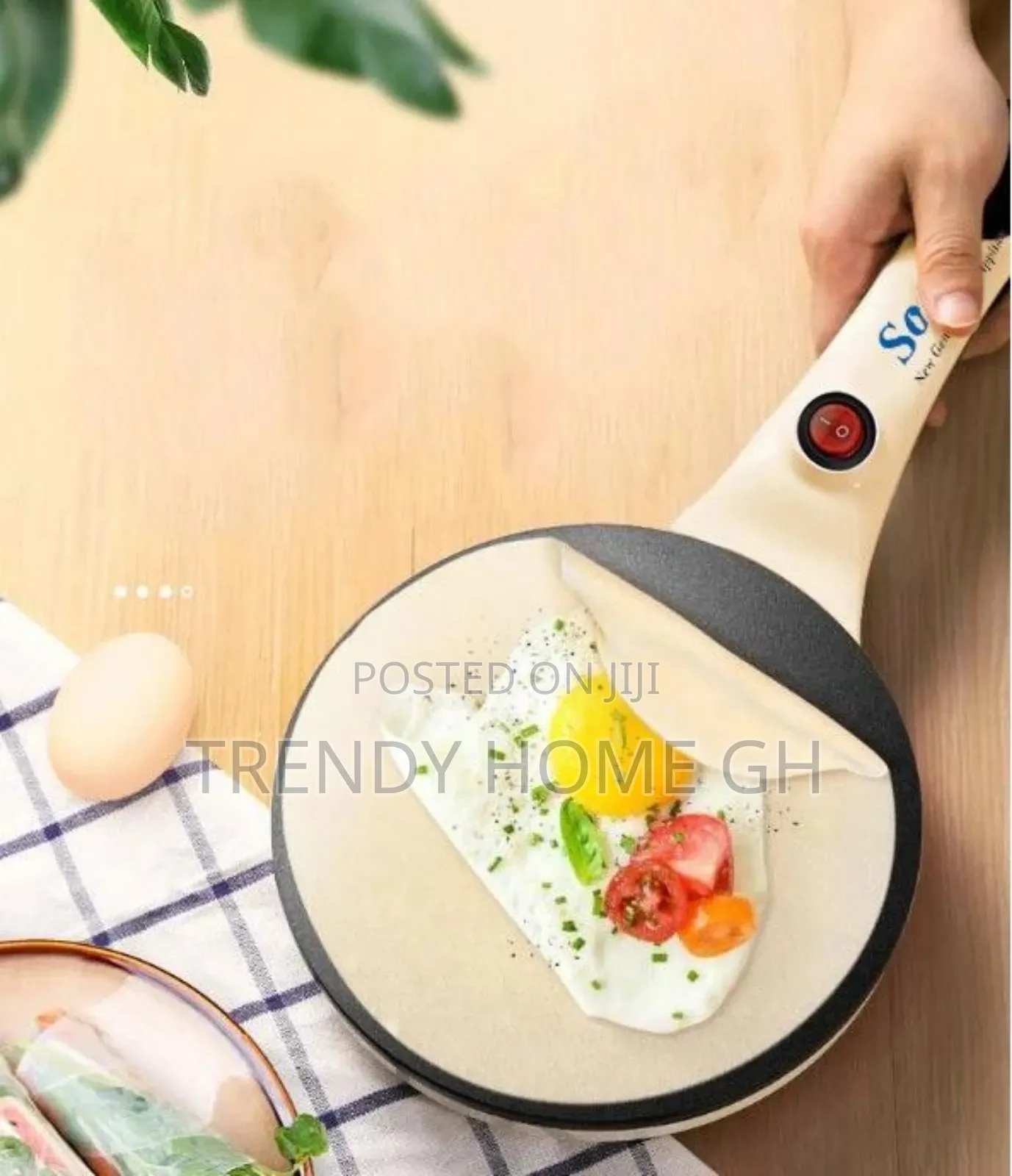 Electric Crêpe Maker Perfect Pancakes Every Time