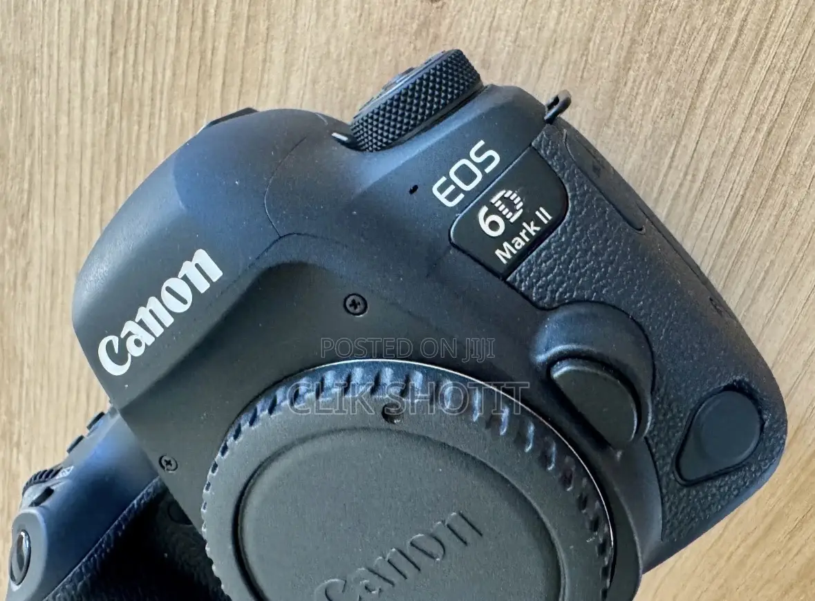 Canon Eos 6d Mark Ii 26.2mp Digital SLR Camera - Black (Body Only)