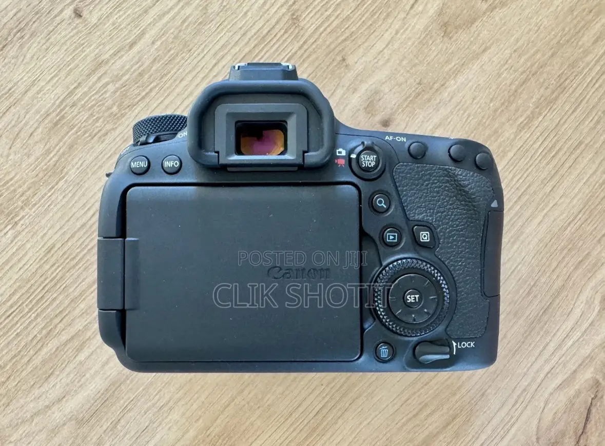 Canon Eos 6d Mark Ii 26.2mp Digital SLR Camera - Black (Body Only)