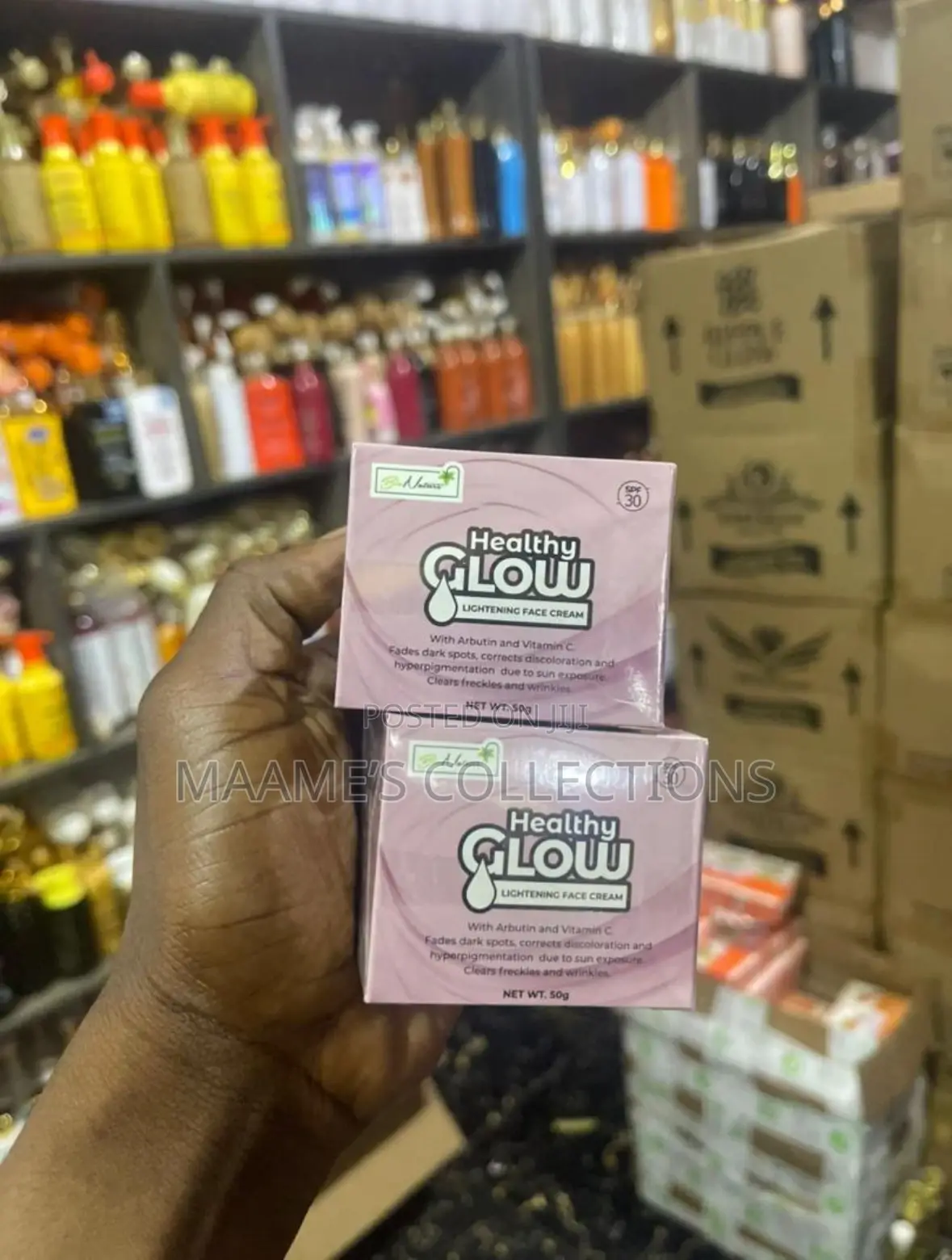 Healthy Glow Lightening Face Cream