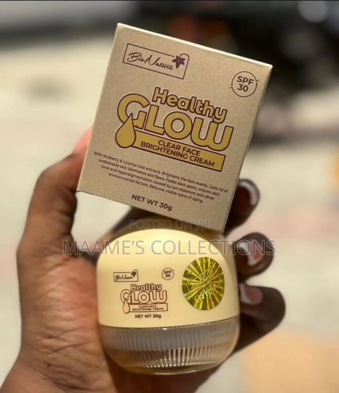 Healthy Glow Lightening Face Cream