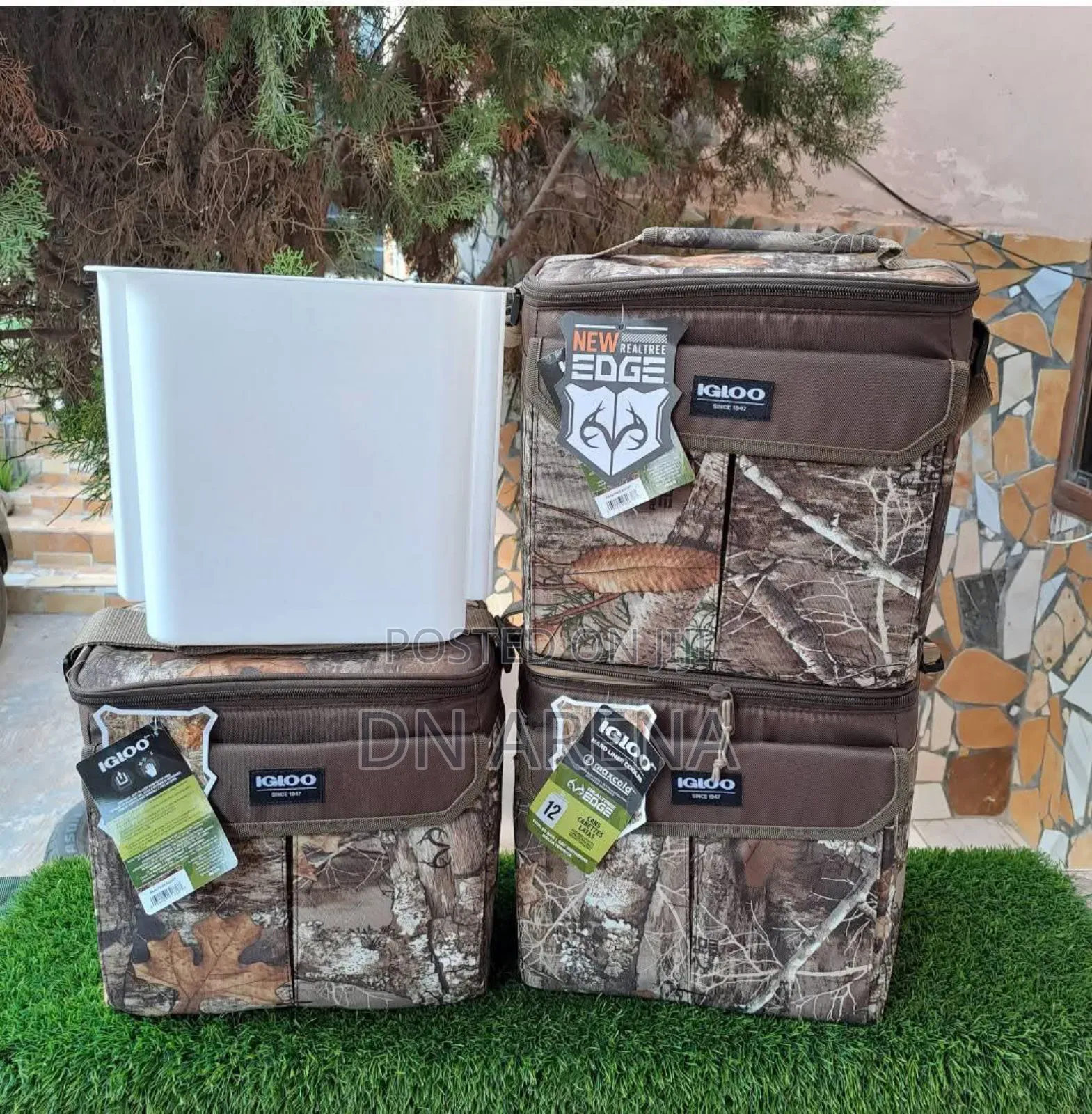 Igloo 24- And 12 Can HLC Cooler Lunch Bag - Realtree Edge