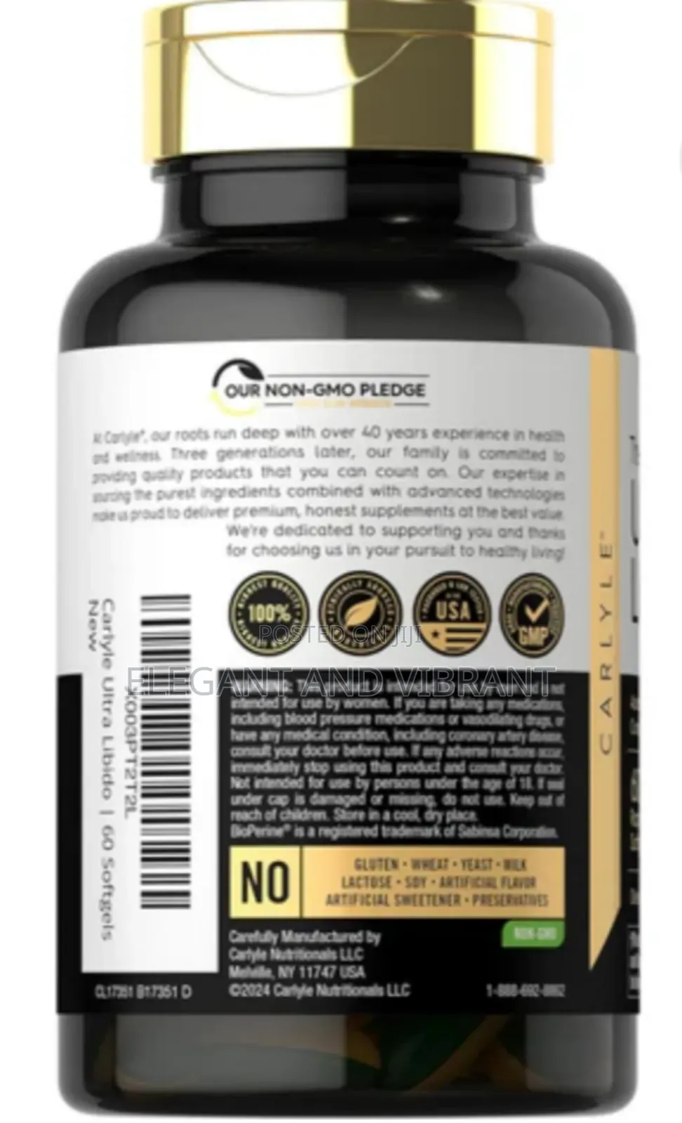 Ultra Libido 60 Rapid Release Soft Gel To Support Mens Sexual Drive