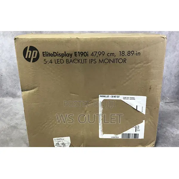 Quality Elite Display E190i 18.9'' Monitor From The States