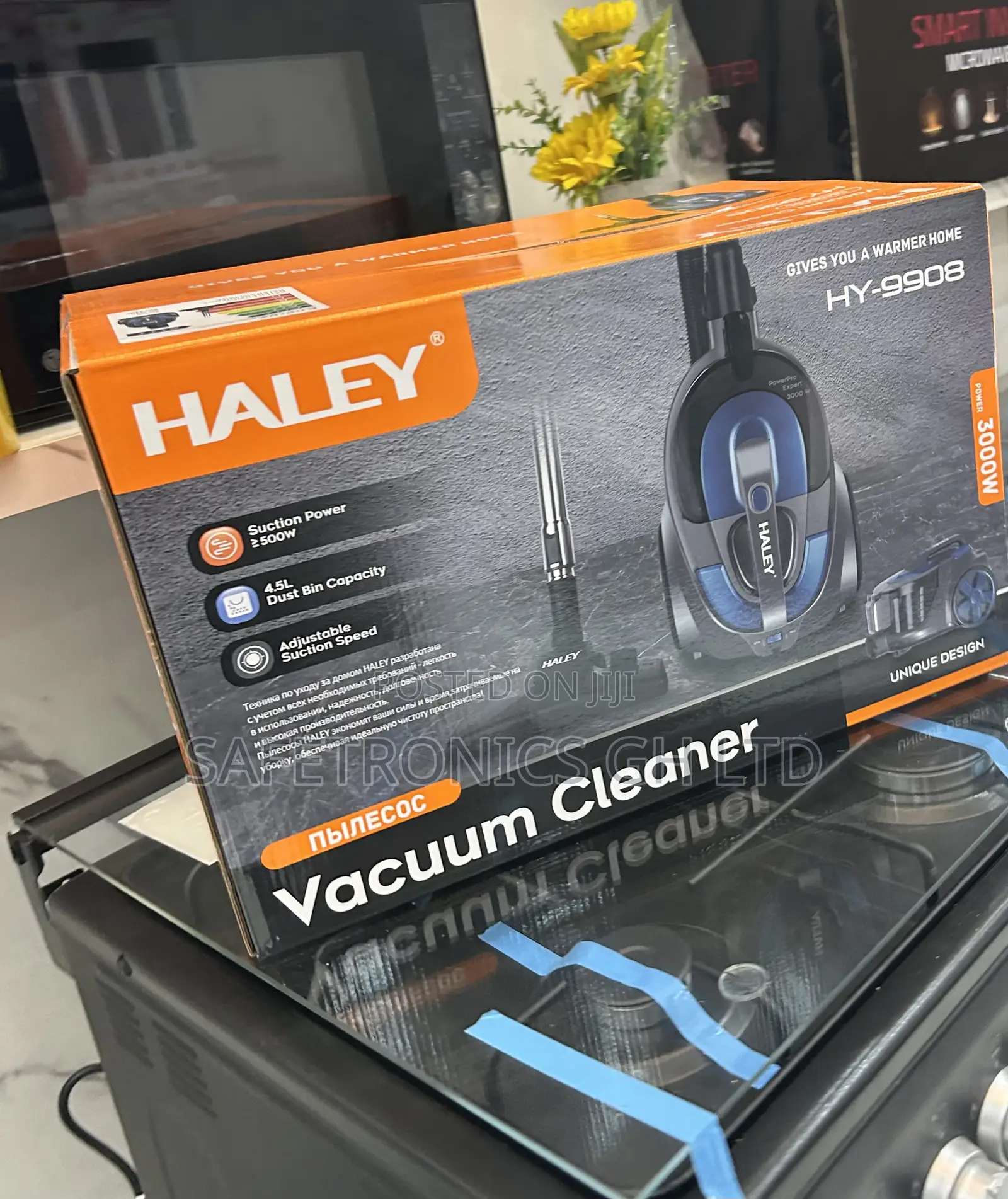 Buy for Less Quality 3000 Watts Haley_hy-9908 Vacuum Cleaner(Blue)