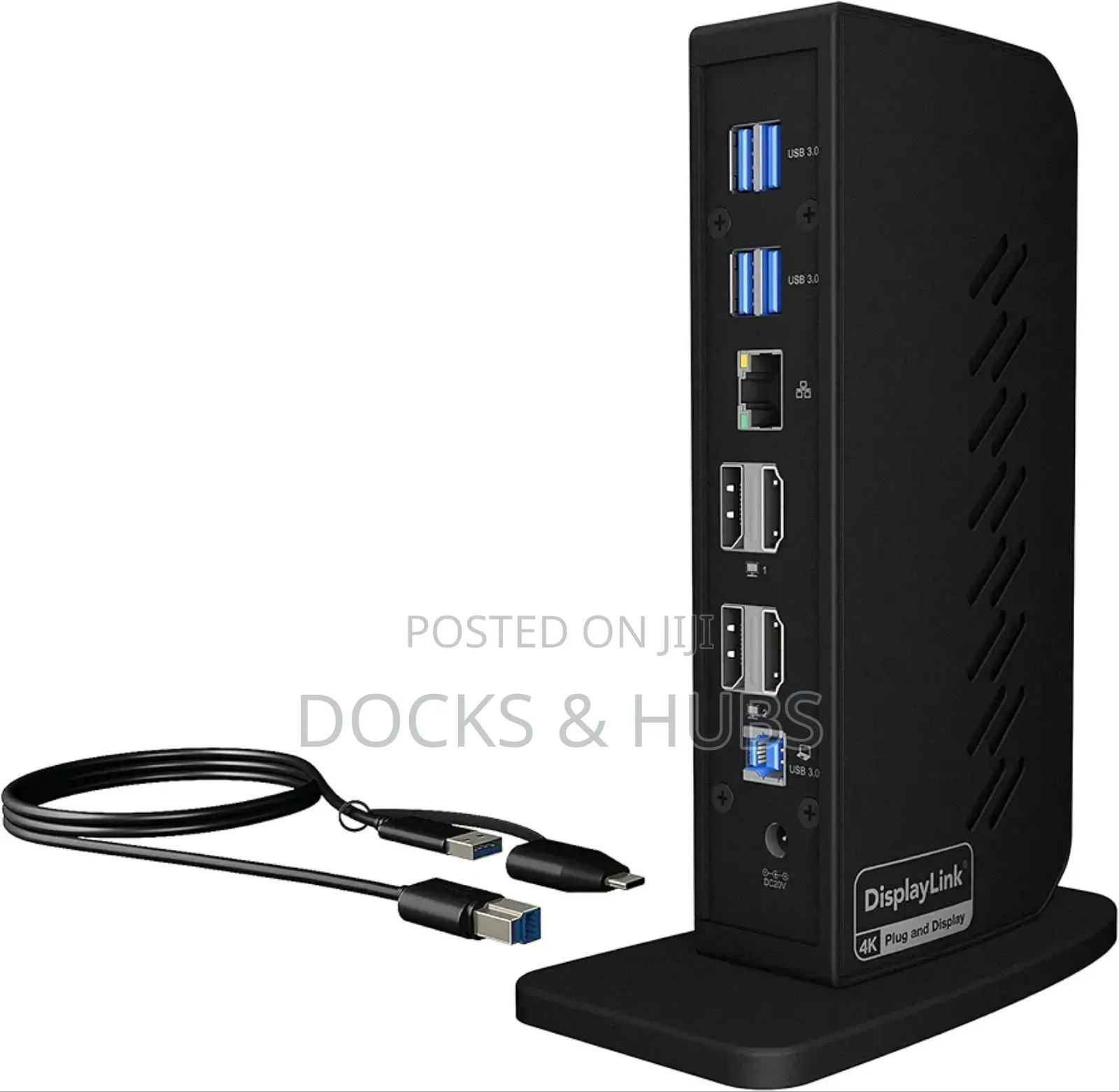 Raidsonic Icy Box Displaylink Docking Station (11-in-1) - Universal