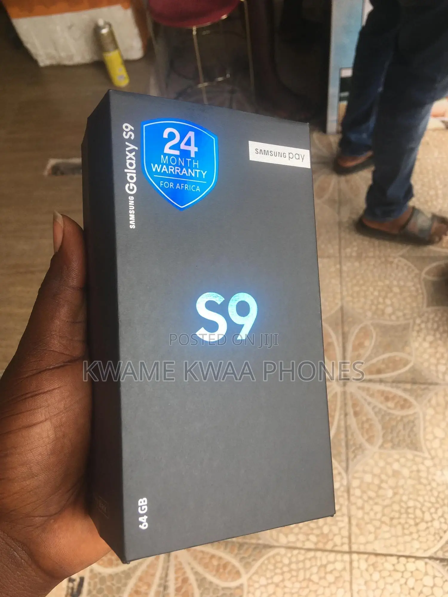New Samsung Galaxy S9 64 GB Black