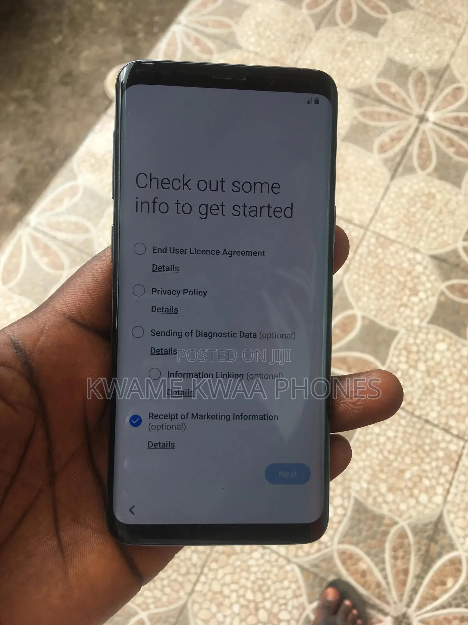 New Samsung Galaxy S9 64 GB Black
