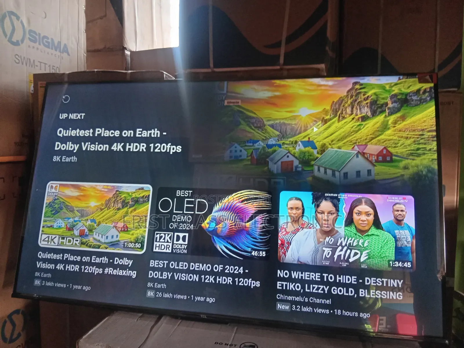 Branded TCL Digital Uhd TCL Tv