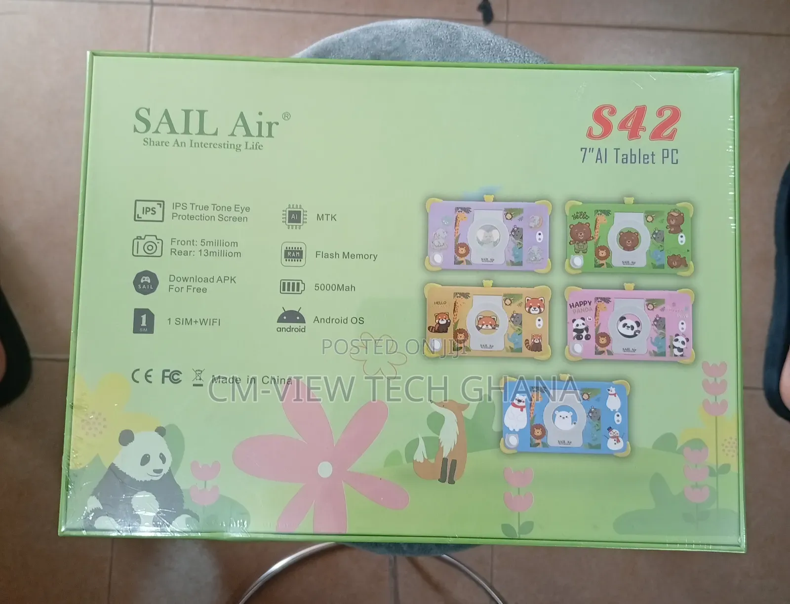 Sail Air S42 7" Kids Tarblet