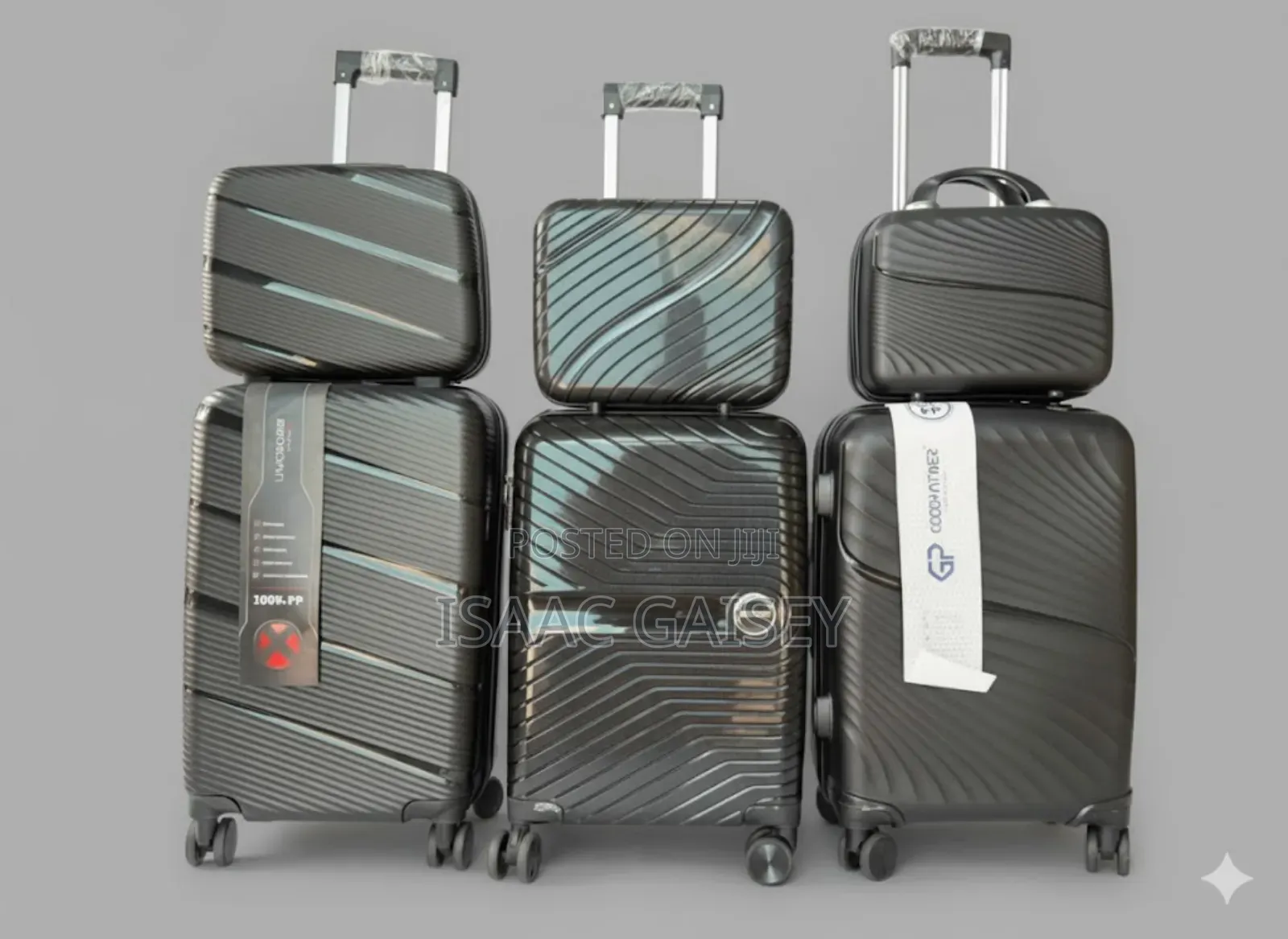 20" Anticrake Carry-on Luggages With Cosmetic Bag
