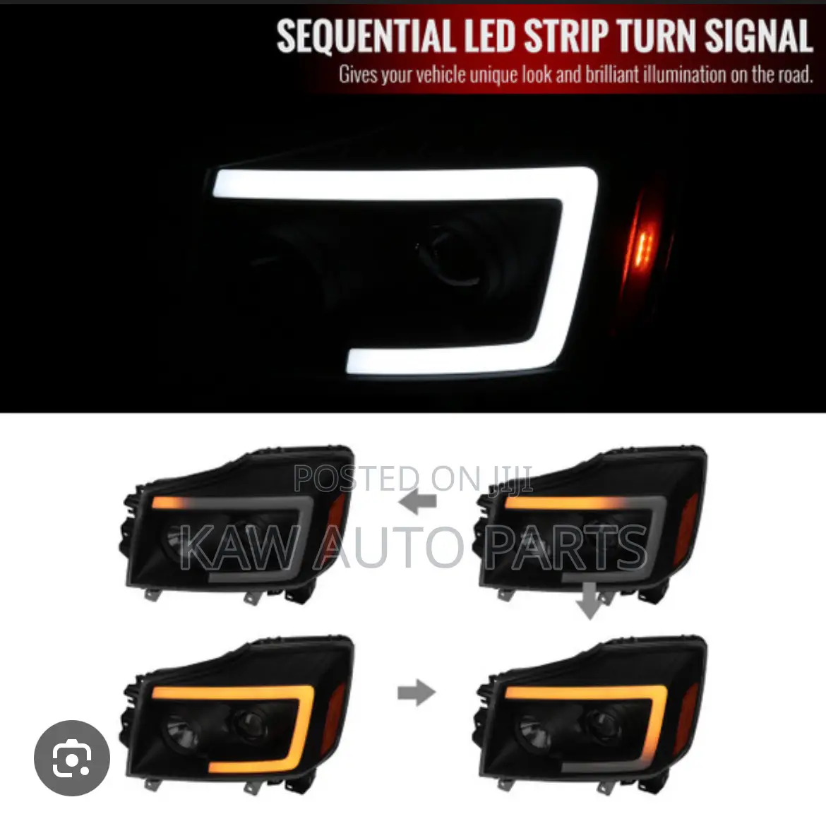 2008,2009,2010,2011,2012,2013,2014,2015 Led Headlight For Nissan Titan