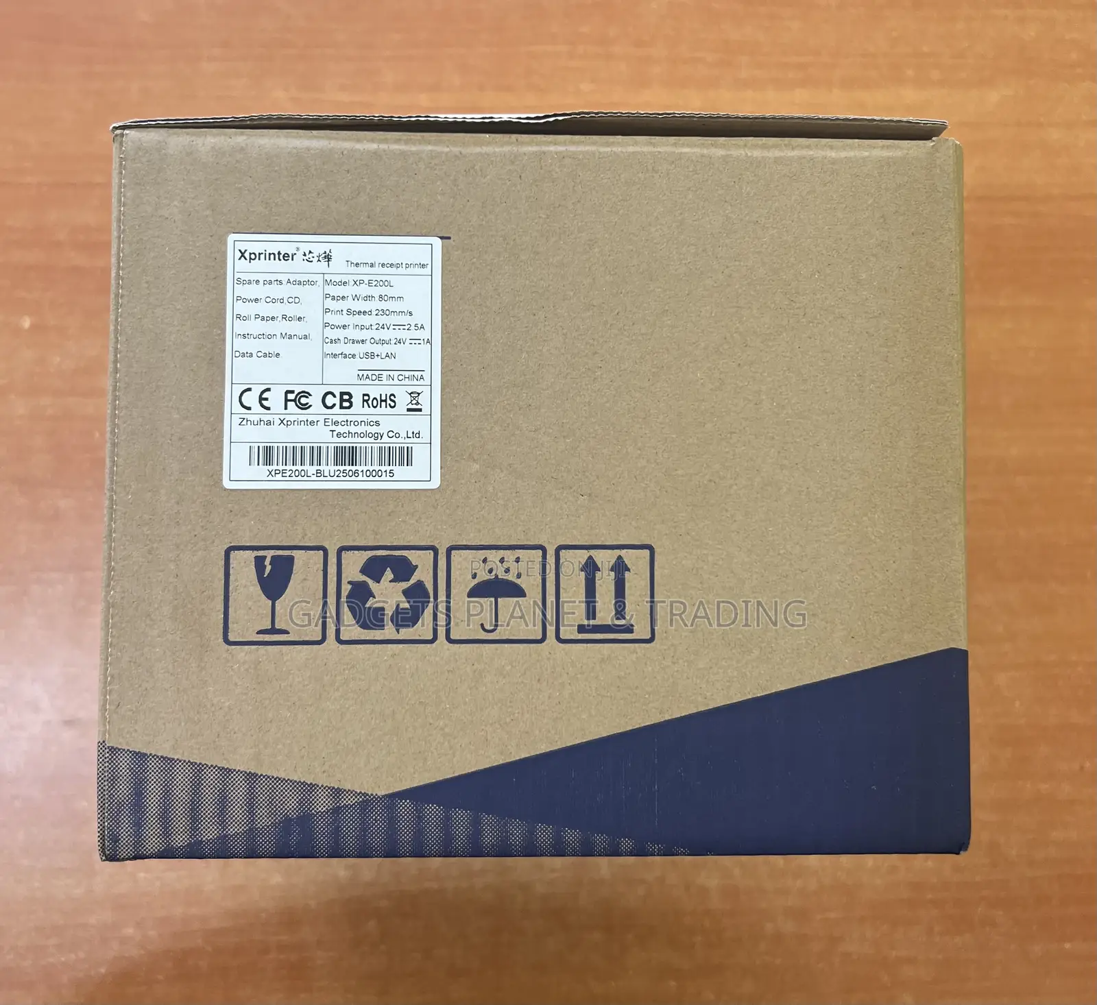 Xp-e200l Pos Thermal Printer 80mm Usb + Lan