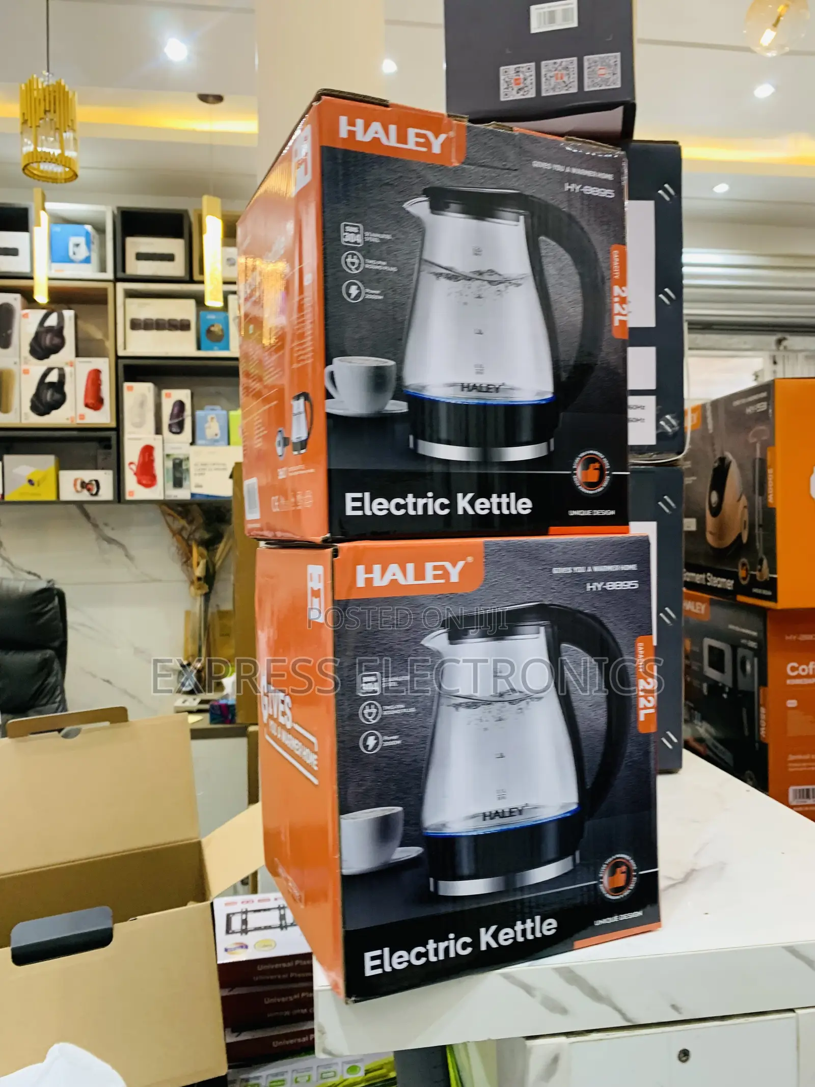 Better Deal on Haley-Hy-8895 Halley Kettle Transperent 2.2l Led Light