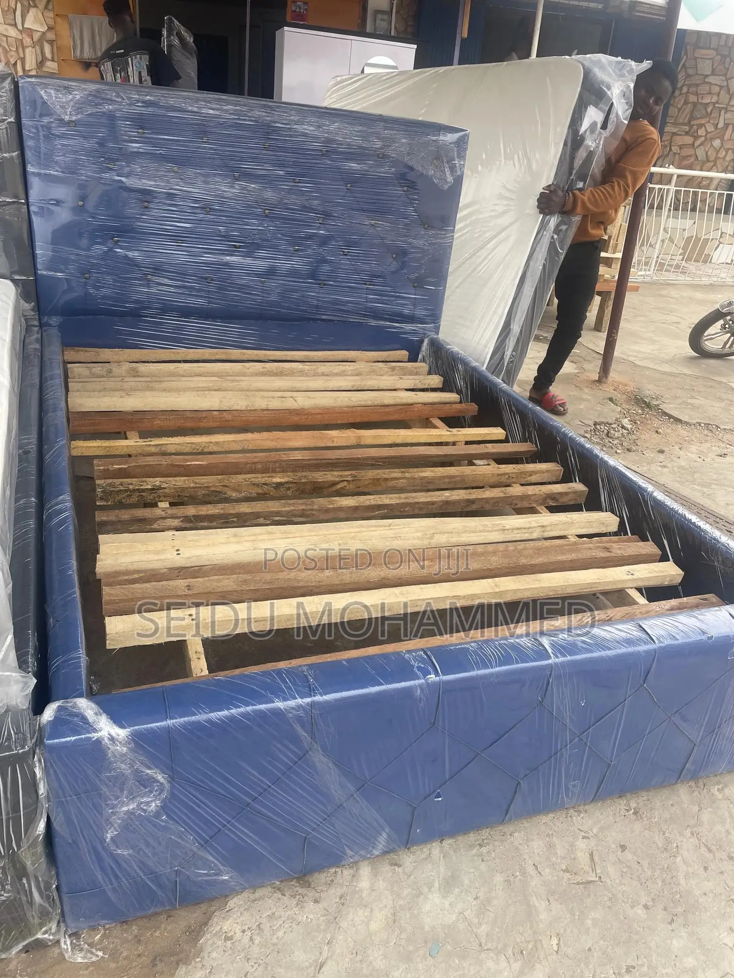 A Double Bed Frame