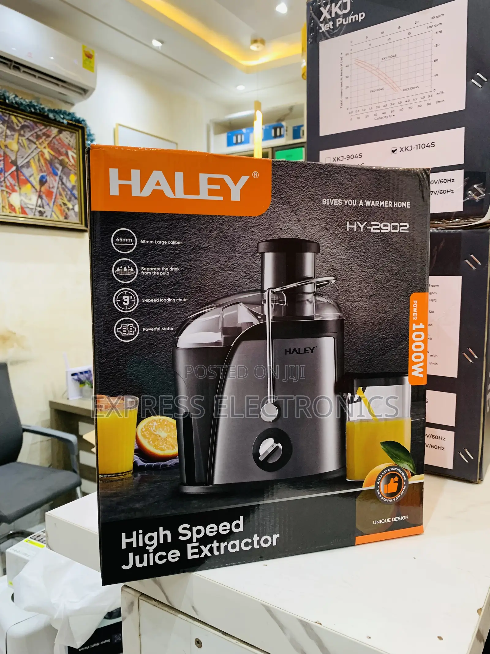 Spectacular Performance Haley-Hy-2902 Halley Juicer 3 Speed 1000 Watt