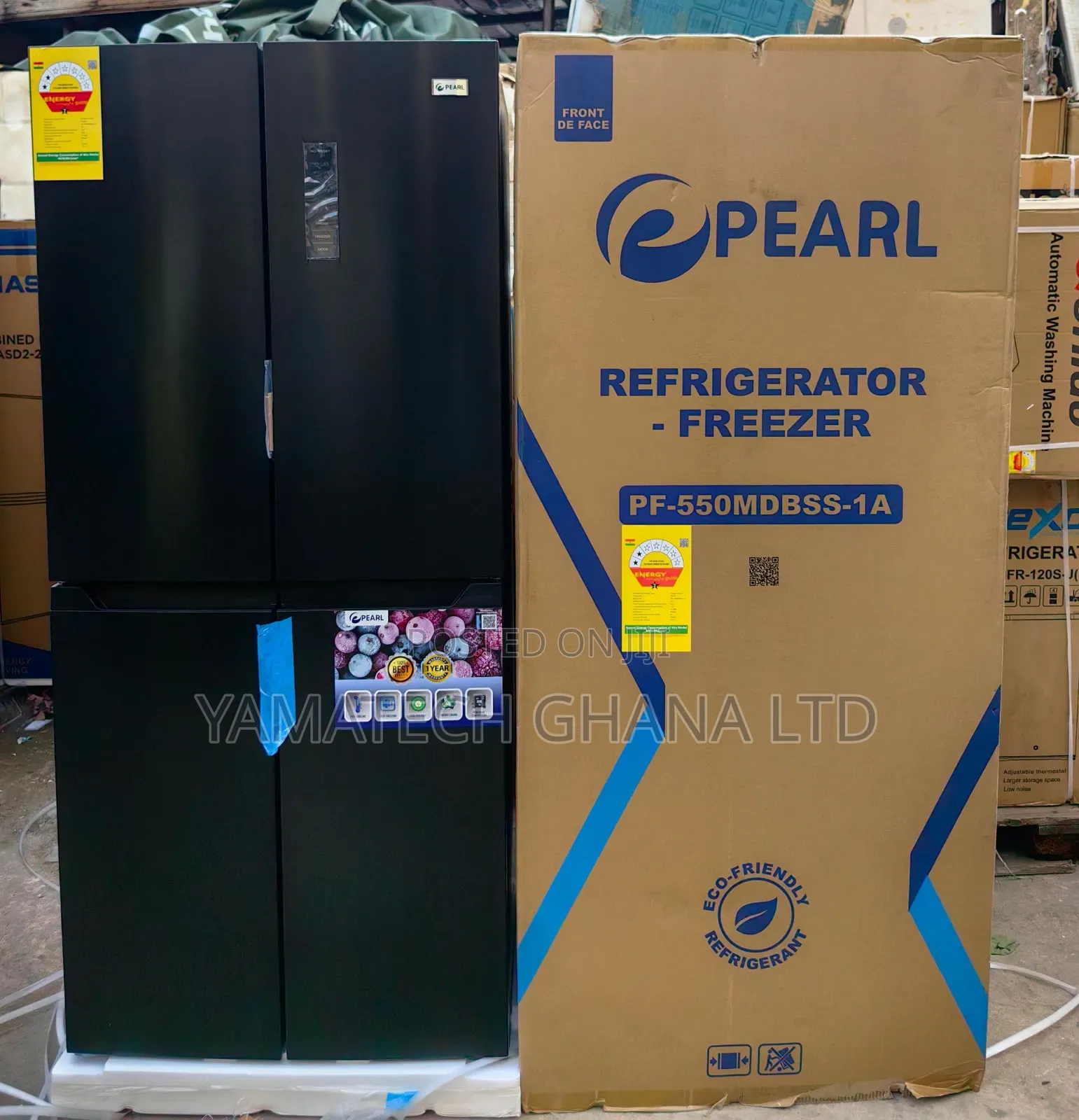 Pearl 368 Litre French Door Refrigerator
Side By Side Fridge
