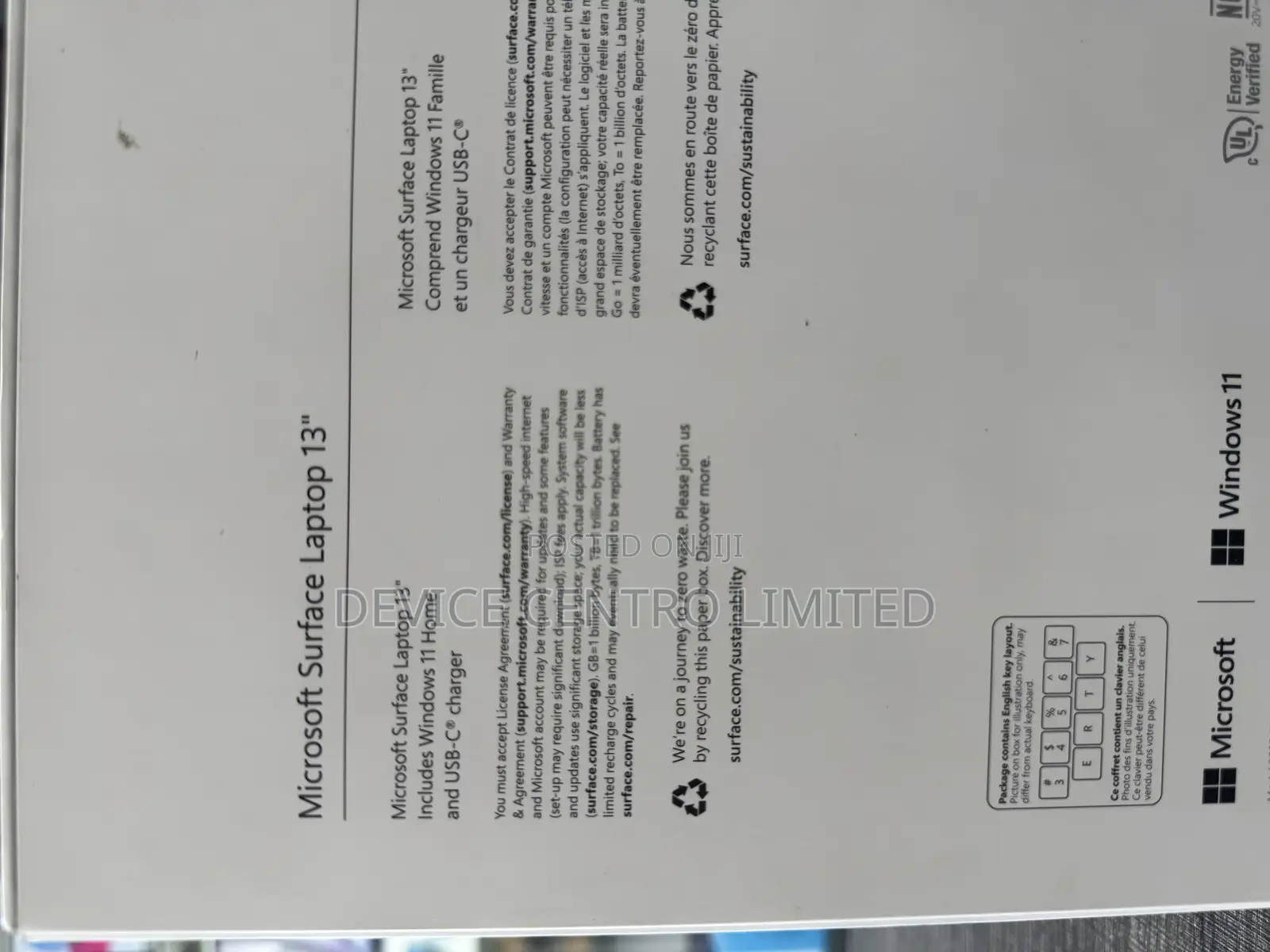 New Microsoft Surface Laptop 16GB Qualcomm Snapdragon X Plus SSD 256GB