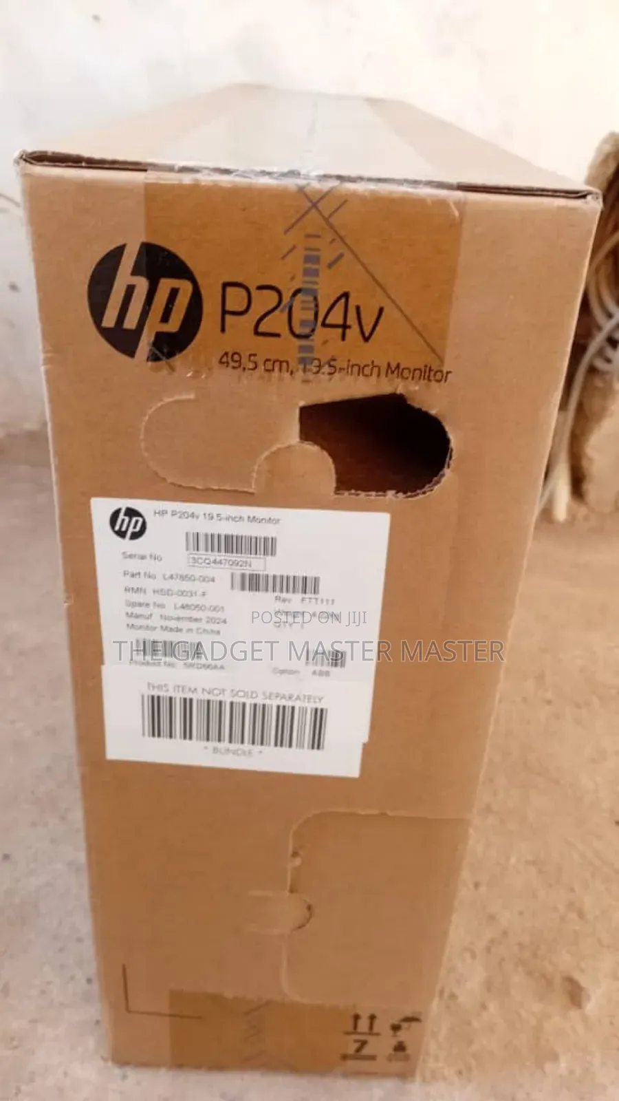 Hp P204v 19.5 Inch Monitor