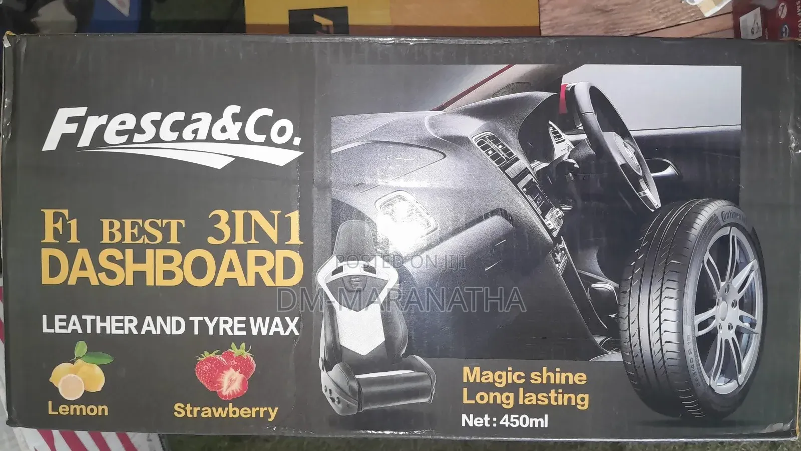 Dashboard Polish and Wax