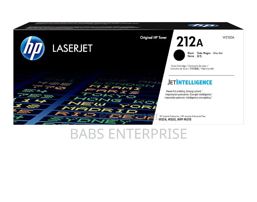 Hp Toner W2120a (212a) Black