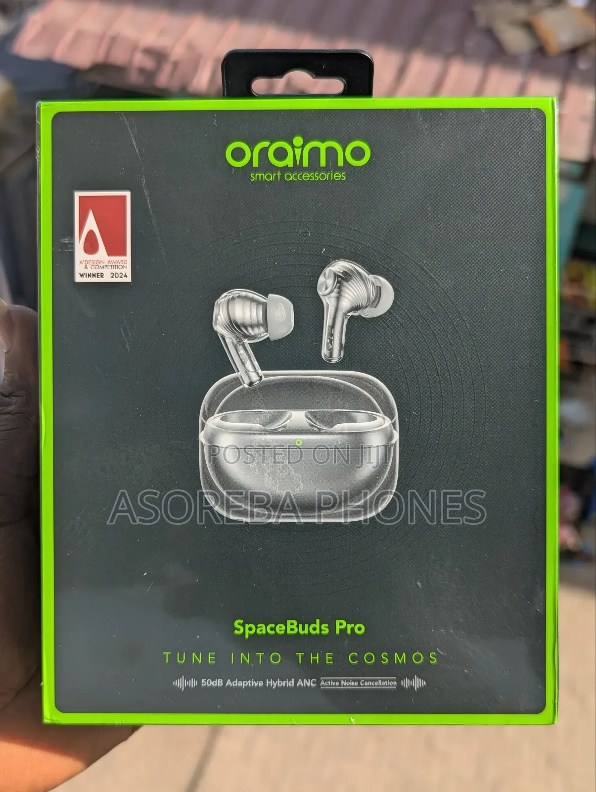 Oraimo Spacebuds Pro Premium 50db Hybrid Anc True Wireless Earbuds
