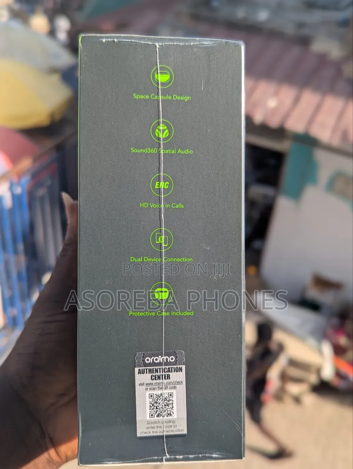 Oraimo Spacebuds Pro Premium 50db Hybrid Anc True Wireless Earbuds