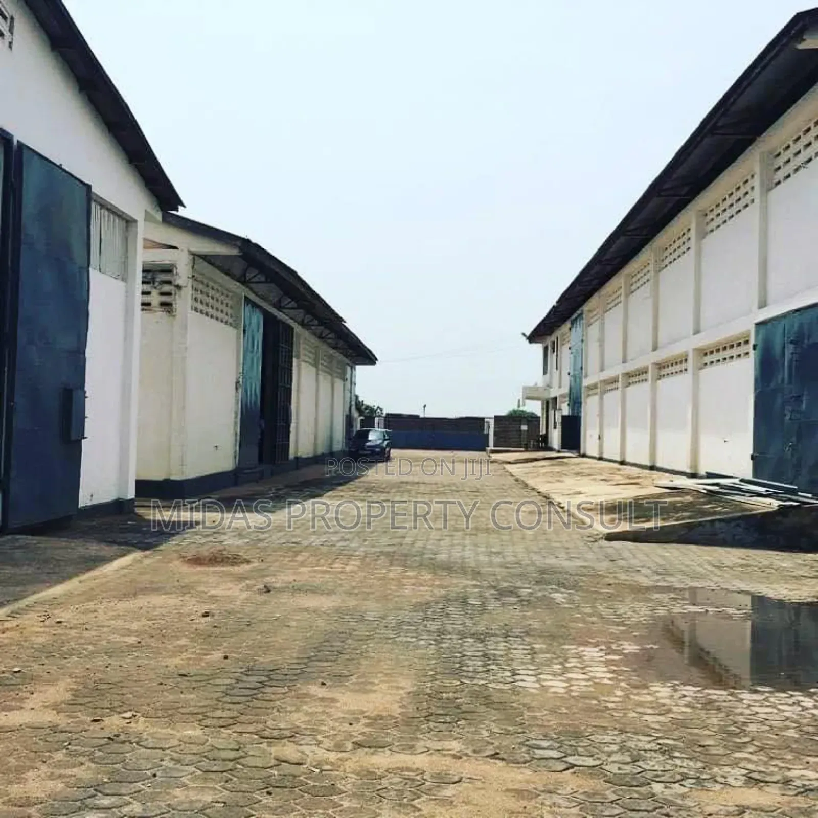 2000 SQM Warehouse on One Acre Land for Sale at Tema Motorway