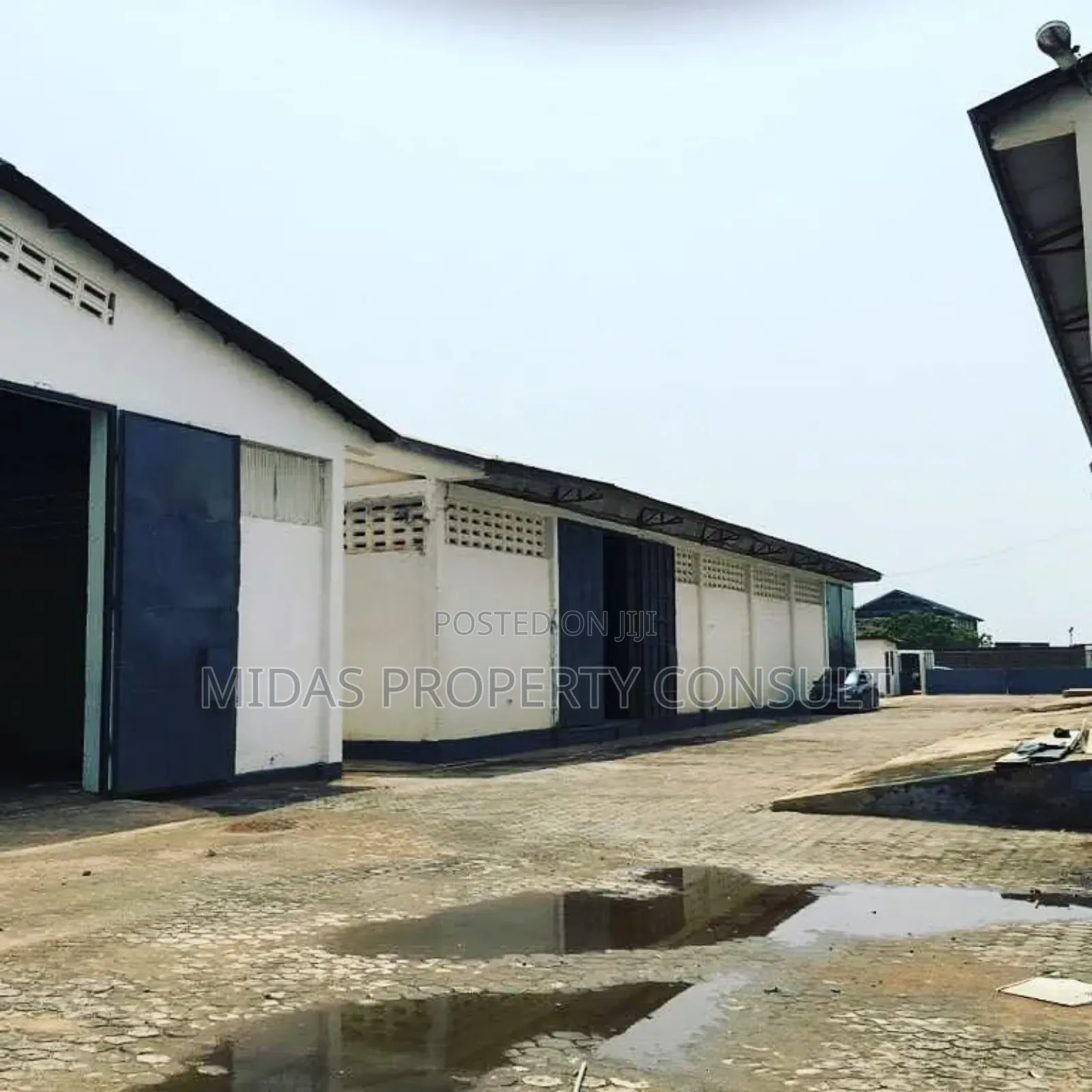 2000 SQM Warehouse on One Acre Land for Sale at Tema Motorway