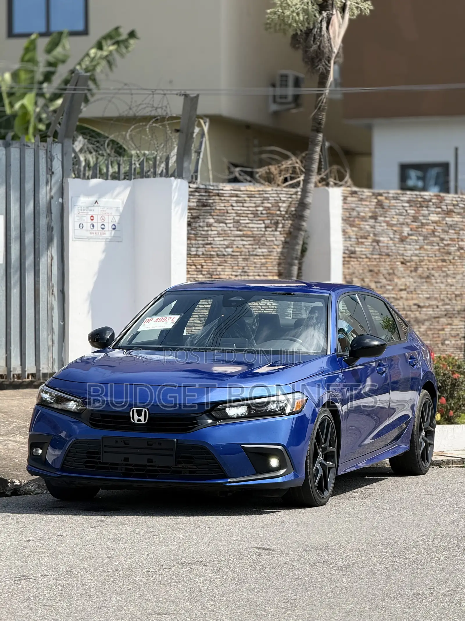 Honda Civic Sport CVT 2023 Blue