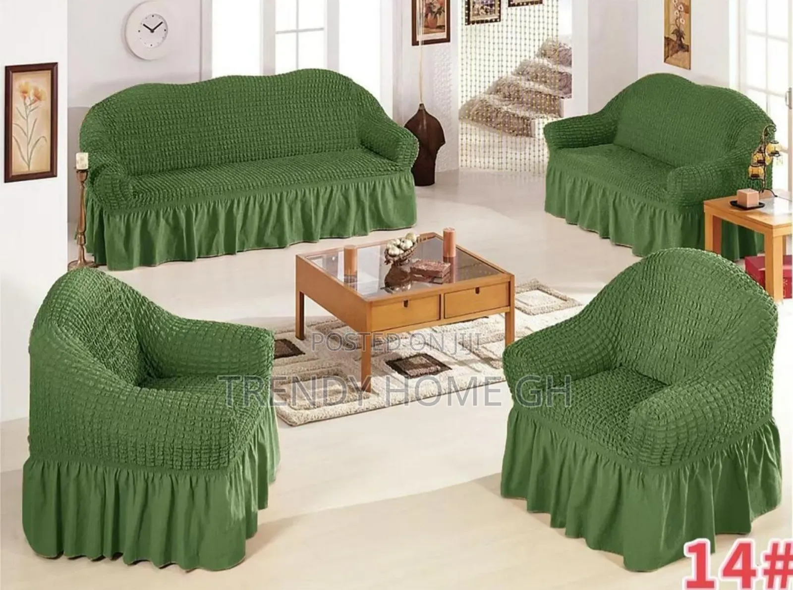 Turkish Stylish Stretchable Jacquard Sofa Covers Set Seater 3,2,1,1