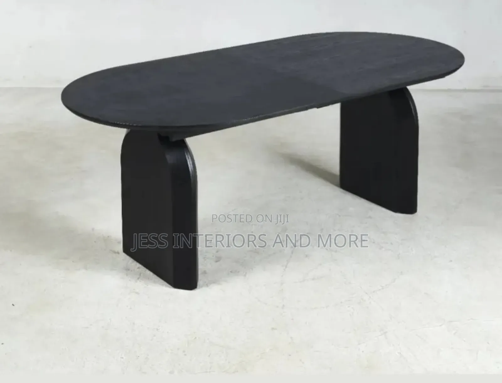 Black Dining Table (Extendable) 300cm
