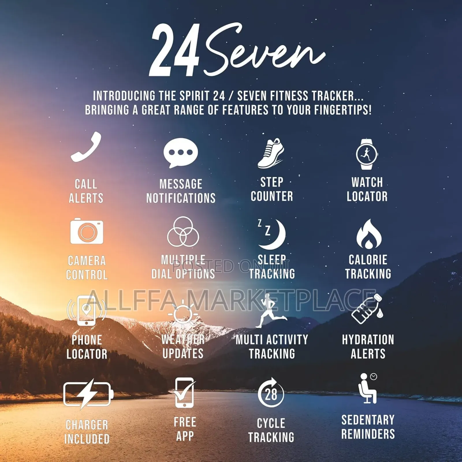 Spirit 24seven Fitness Watch