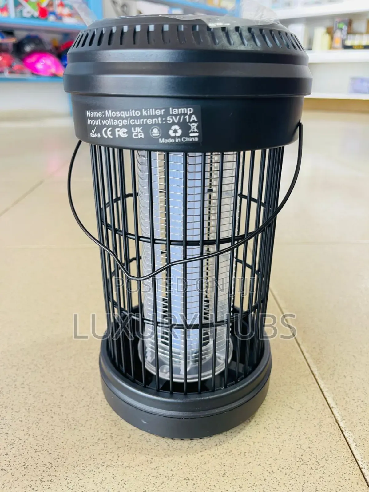 Solar Rechargeable Mosquitoes / Insects Killer (Portabl)