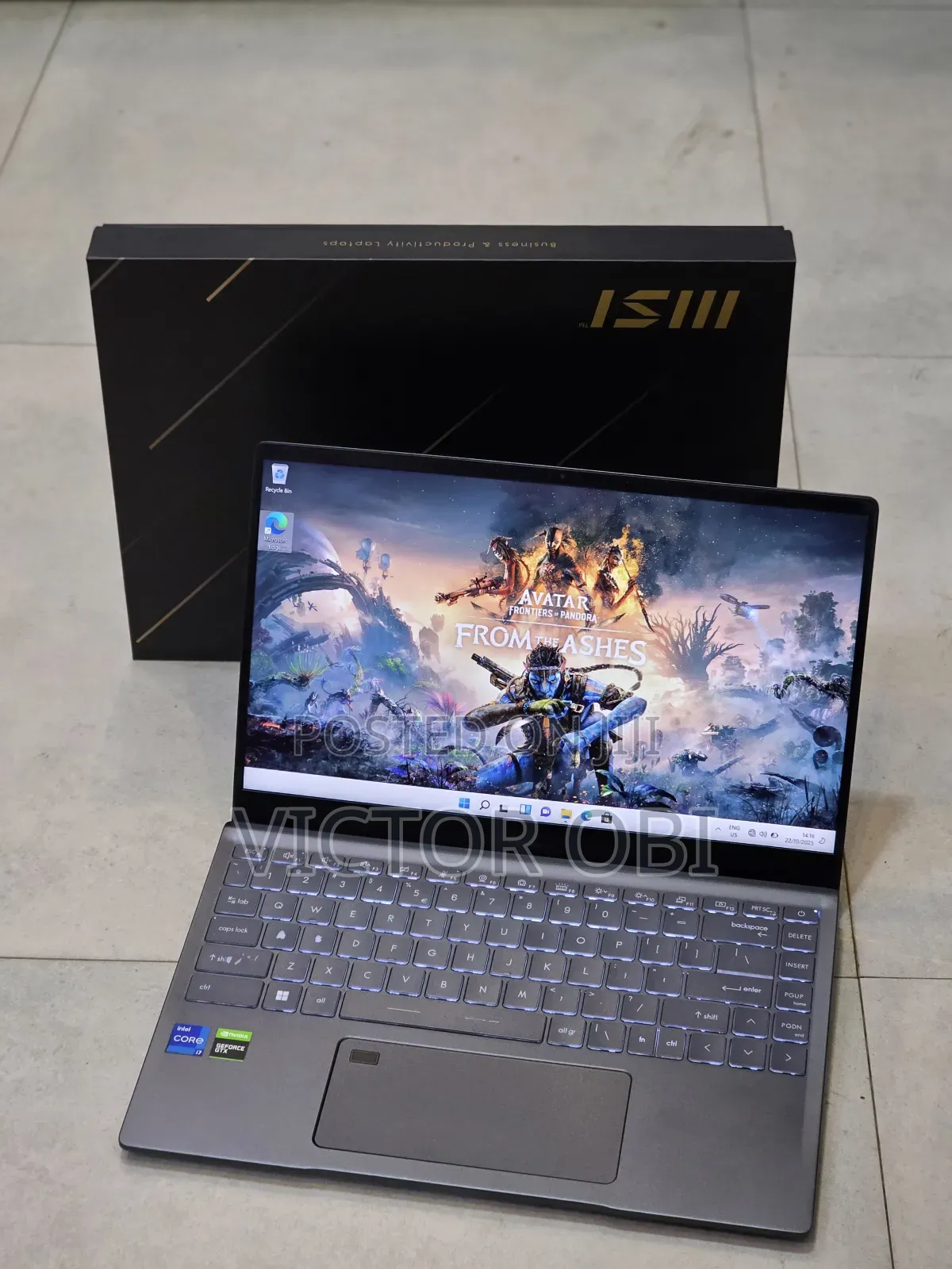 Laptop MSI PX60 Prestige 16GB Intel Core I7 SSD 512GB