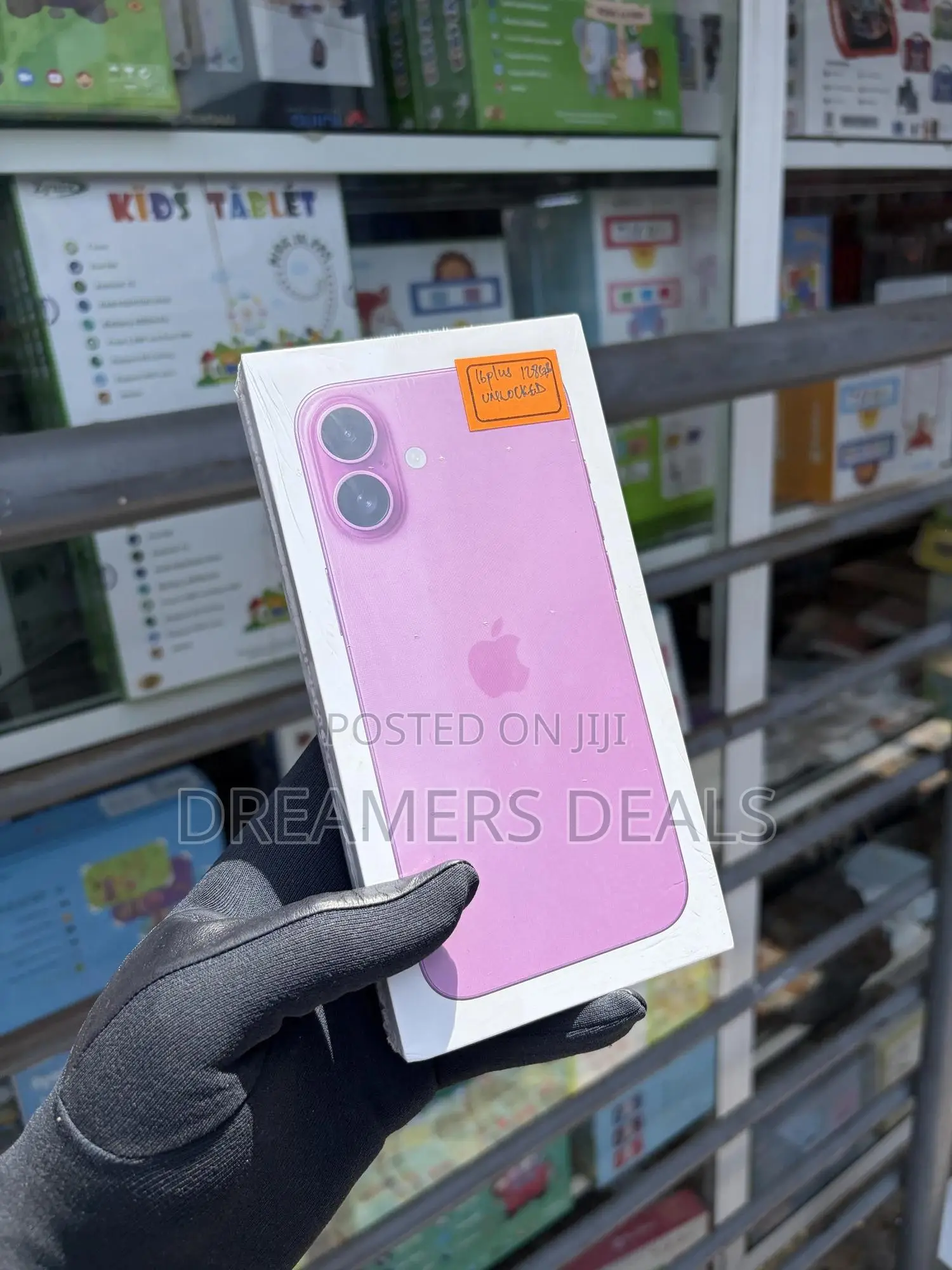 New Apple iPhone 16 Plus 128 GB Pink